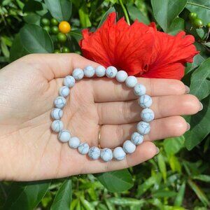 Howlite Beaded bracelet